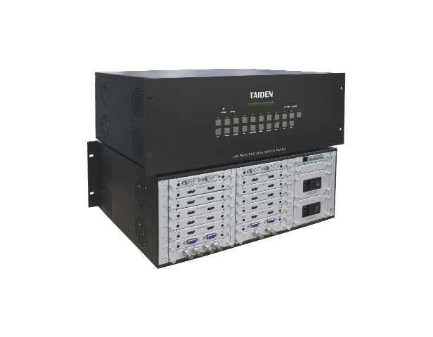 TMX-M8 8×8 Mixed Card Matrix Switcher Frame