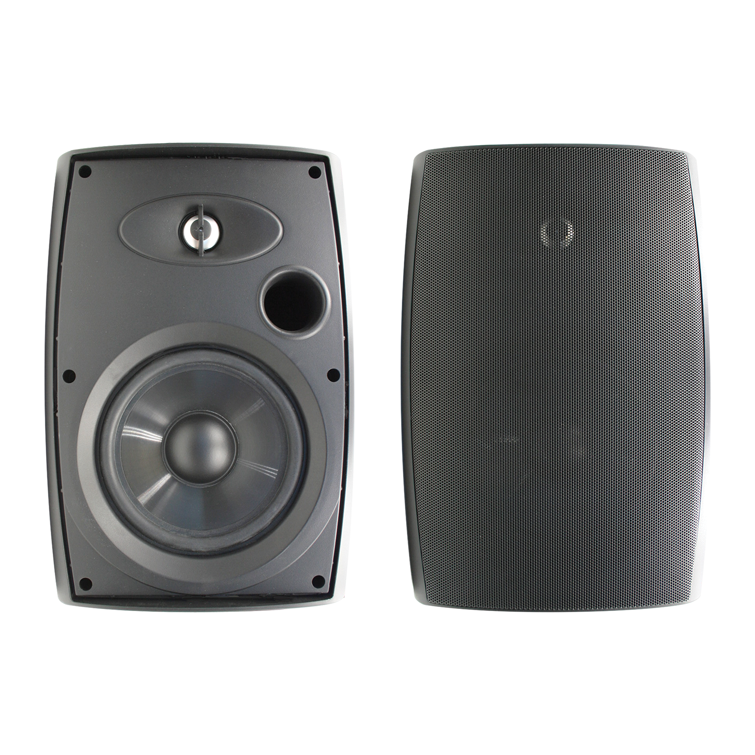 6.5” Two-Way Outdoor Speakers (Black)