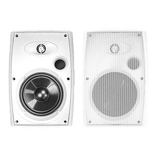 6.5” Two-Way Outdoor Speakers (White) image 1