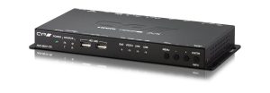 AVX Full 4K switching AV over Fiber Transceiver with USB
