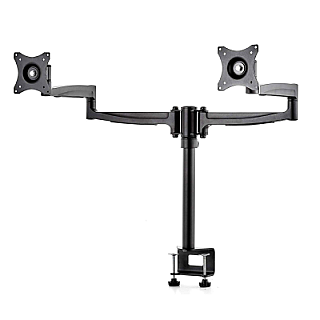 DM121 Desk mount with dual arms for two 19 “-27” monitors image 1