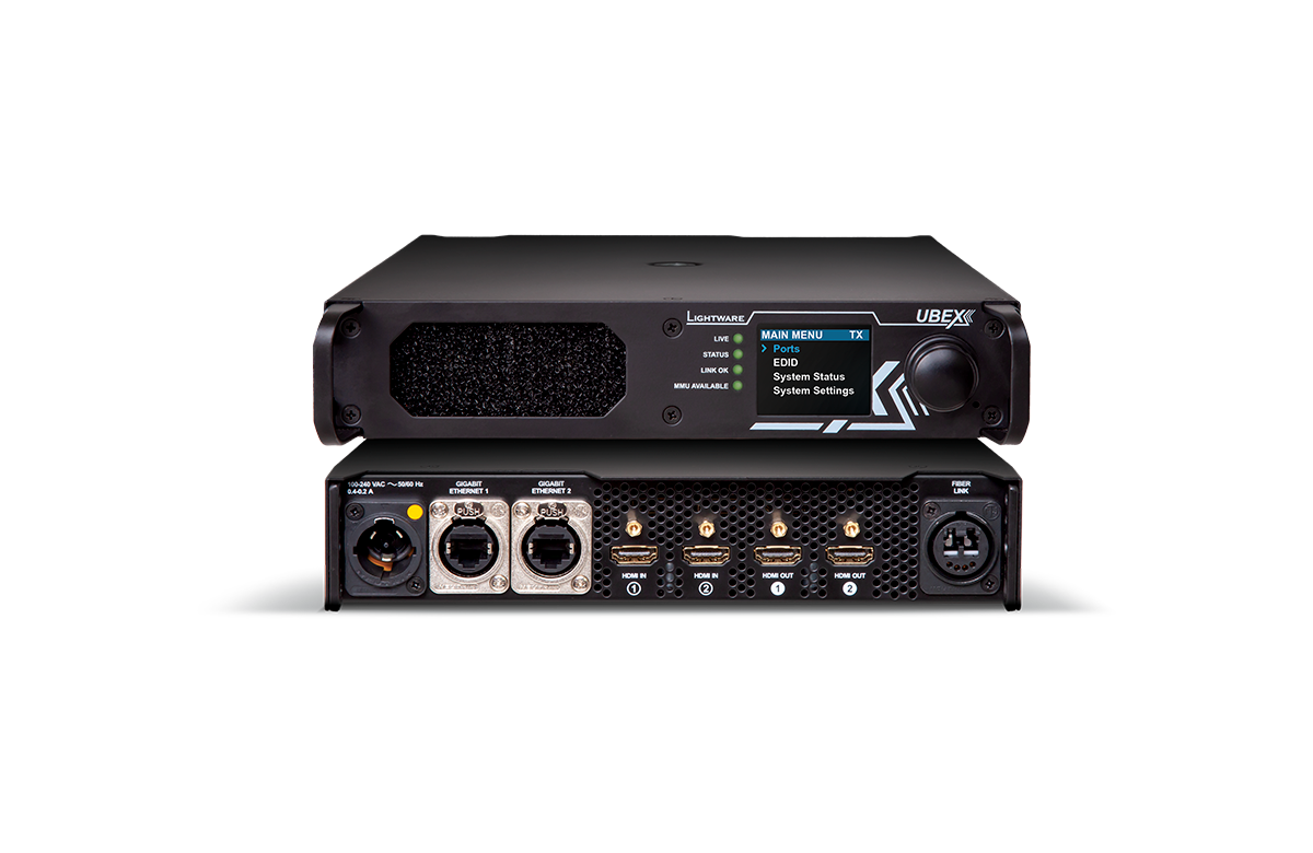 UBEX-PRO20-HDMI-R100 2xSM-QUAD