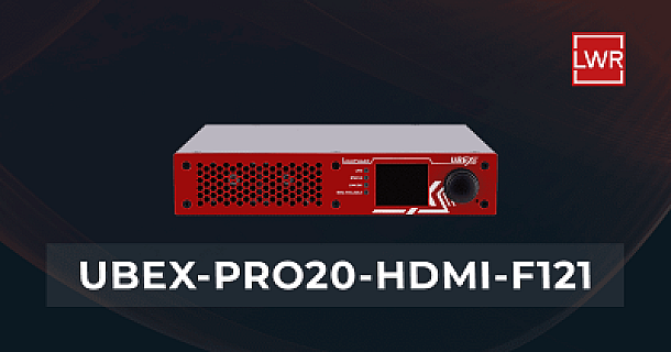UBEX-PRO20-HDMI-F121 RED 2xSM image 1