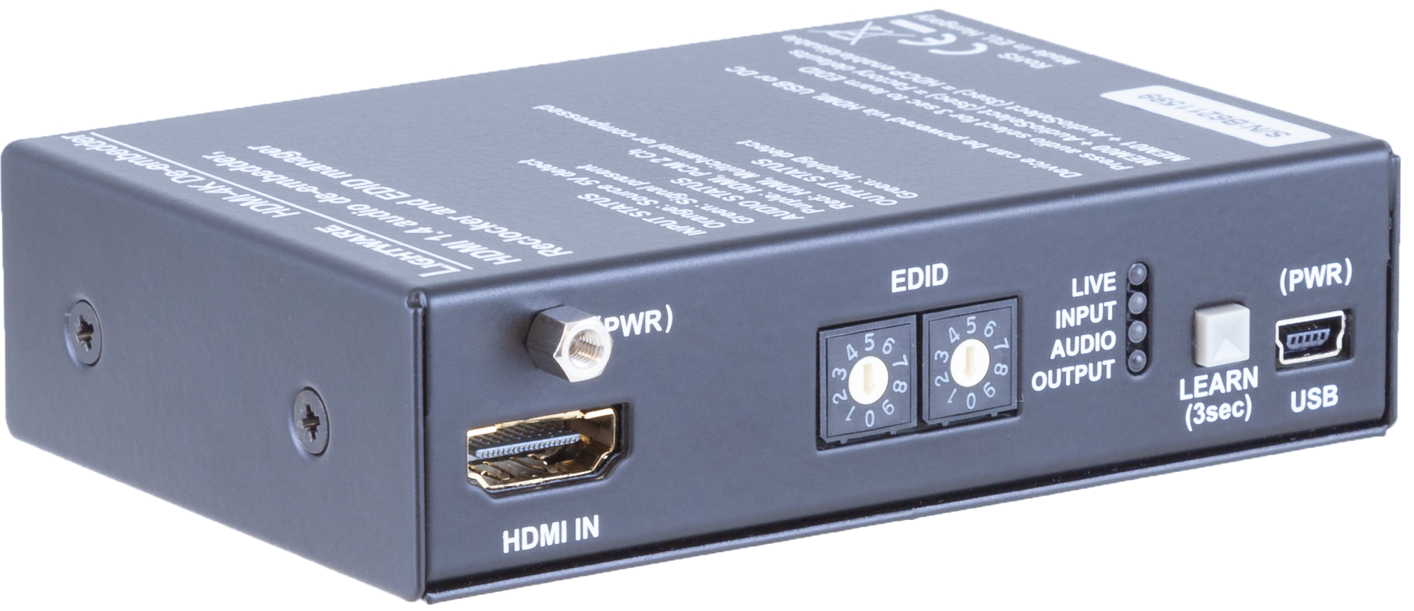 HDMI-4K De-embedder