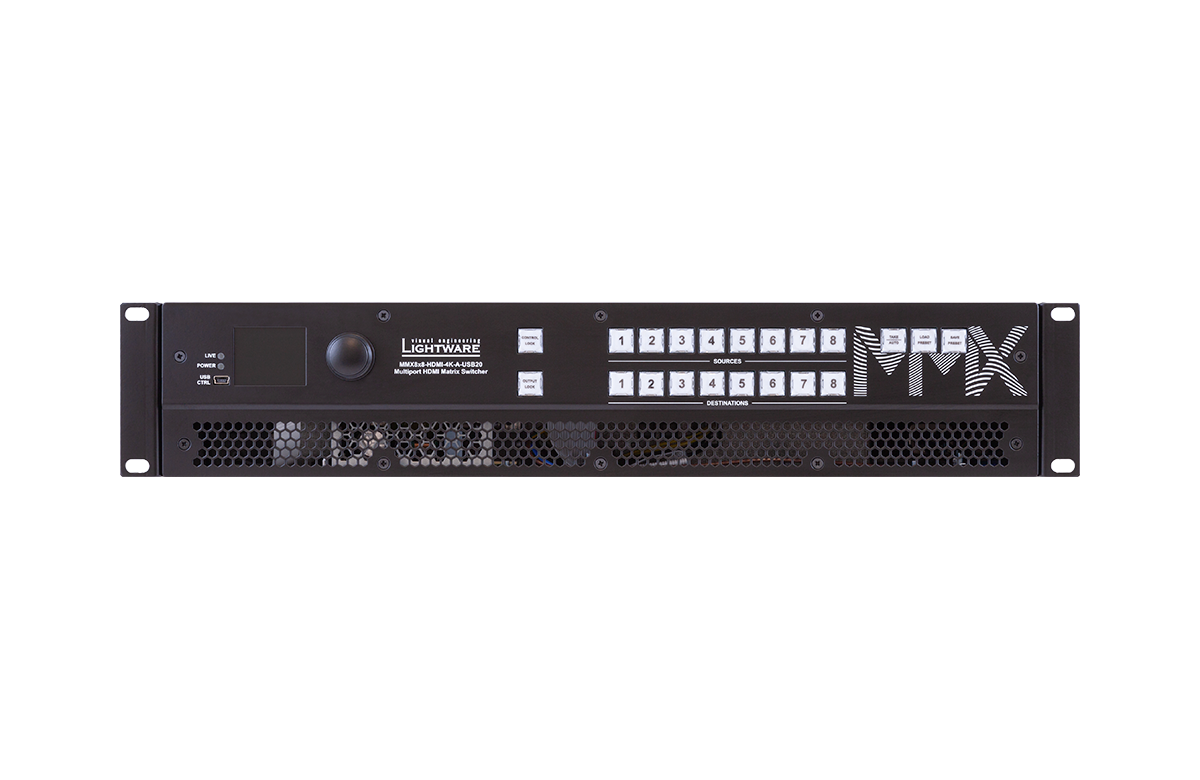 MMX8x8-HDMI-4K-A-USB20