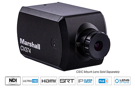 CV374 Compact 4K (UHD) Camera NDI HX3 & HDMI image 1