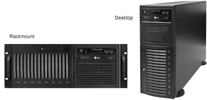 DUAL XEON, 6-Hard Drive, 8-TB RAID 5 Video Storage Workstation image 1
