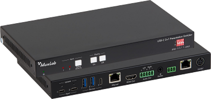 USB-C 2×1 Presentation Switcher image 1