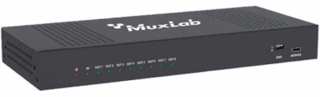 HDMI 2.1 48Gbps 1×8 Splitter image 1
