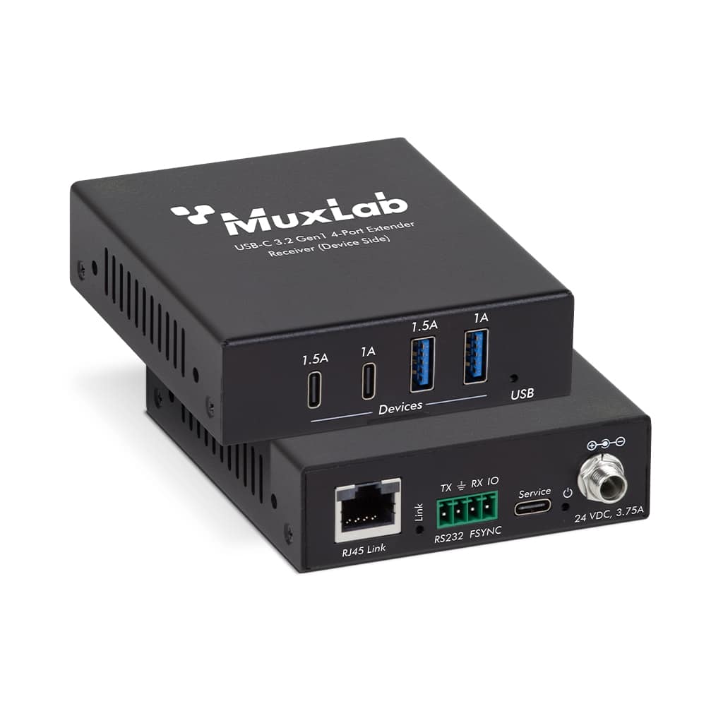 USB-C 3.2 Gen1 4-Port Extender Kit, 100m