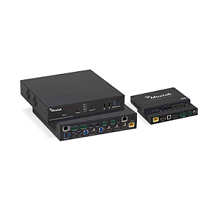 USB-C/HDMI 4×2 Presentation Switcher with Dante image 1