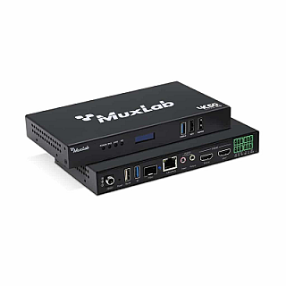 HDMI over IP PoE Workstation Transceiver, 4K60 image 1