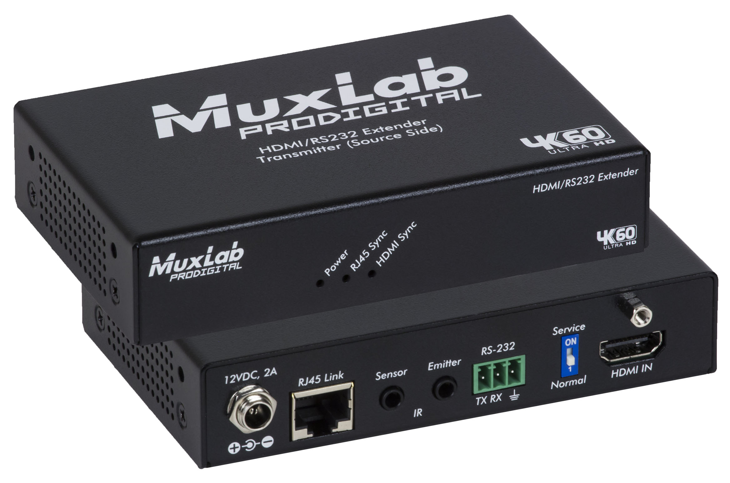 HDMI/RS232 Extender Kit, HDBT, 4K/60