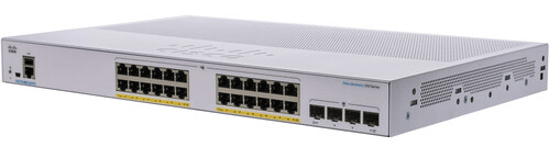 CBS350-24P-4G-NA 24-Port Gigabit PoE Managed Switch (pre-configured)