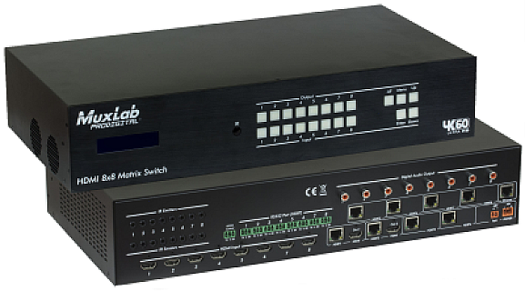HDMI 8×8 Matrix Switch, HDBT, 4K/60 US image 1