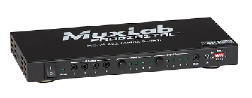 HDMI 4×2 Matrix Switch, UHD-4K image 1
