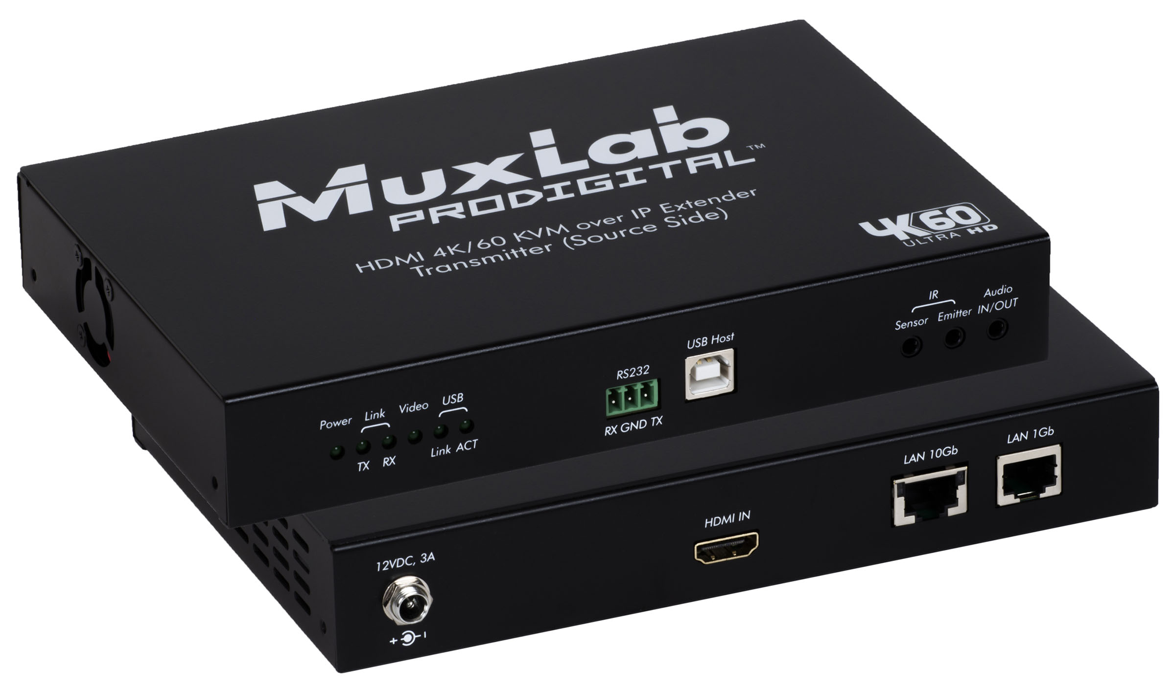 HDMI 4K/60 KVM Over IP Transmitter, UTP