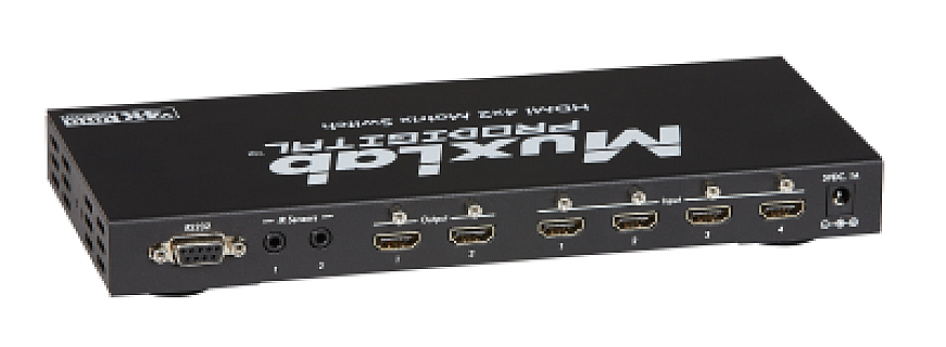 HDMI 4×2 Matrix Switch 4K60 image 1
