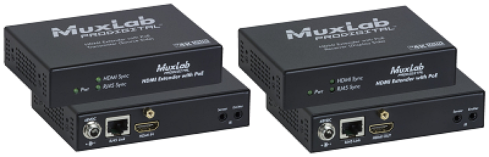 HDMI Extender Kit, PoE, HDBT, UHD-4K image 1