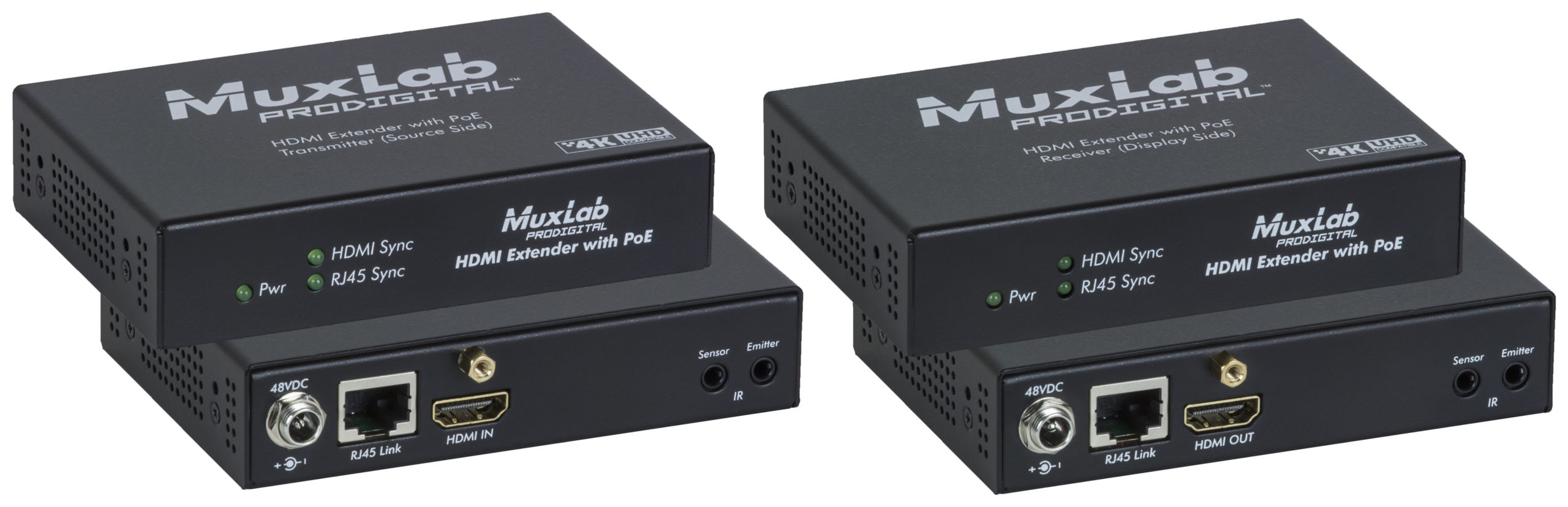 HDMI Transmitter, HDBT, UHD-4K PoE