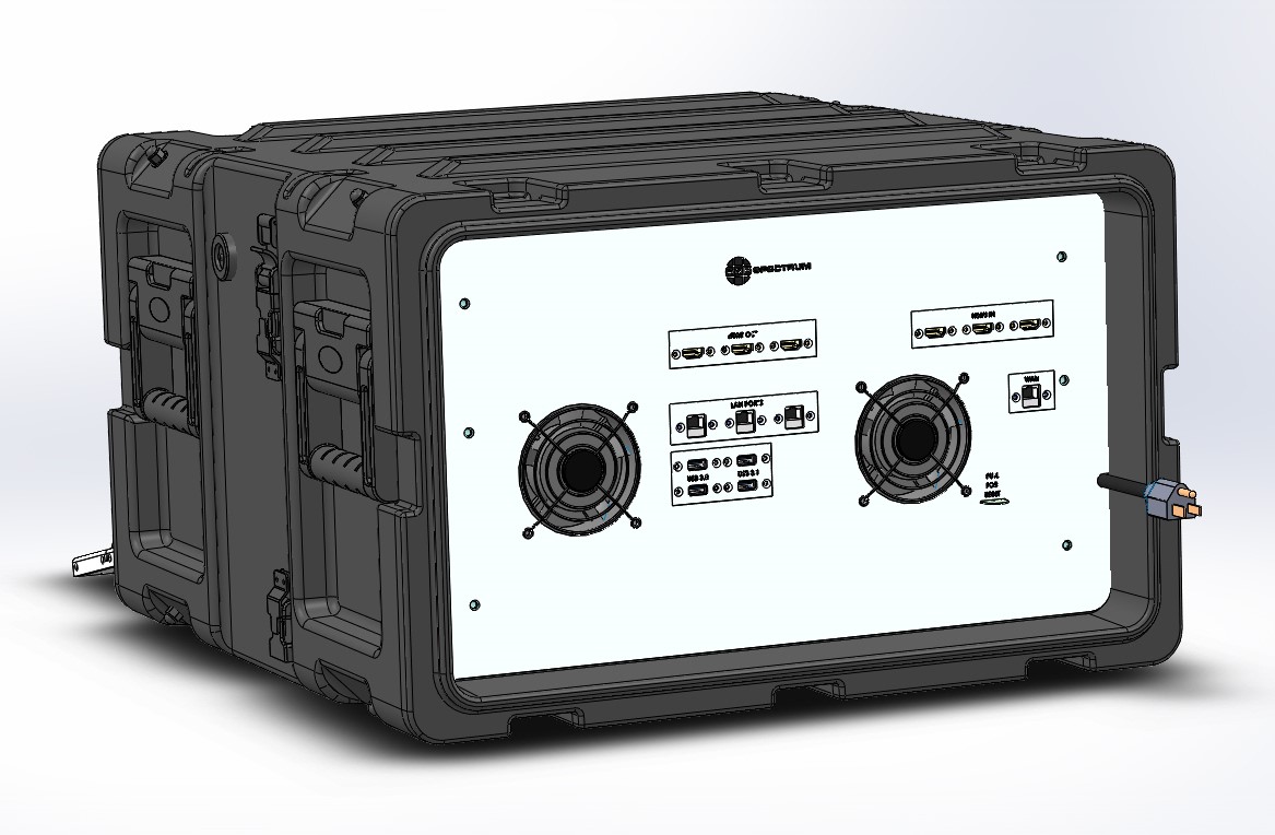 Zio Transportable Command Center Rackmount