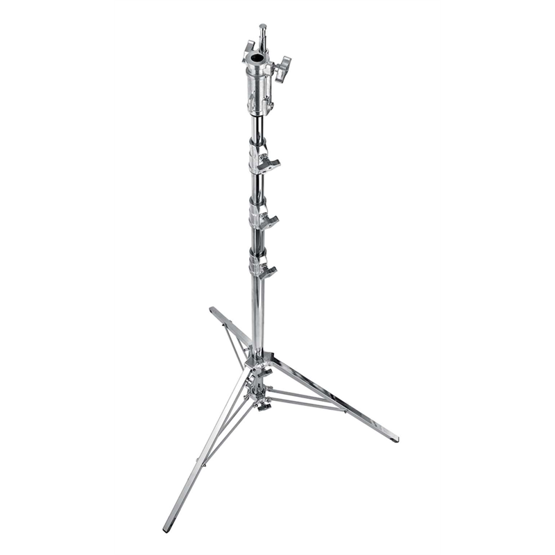 Chrome steel stand - 101/198 cm
