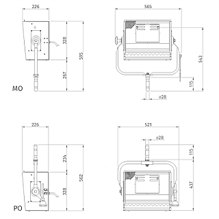 IRIS 1 – 1250W CYCLORAMA SOFTLIGHT MO image 1