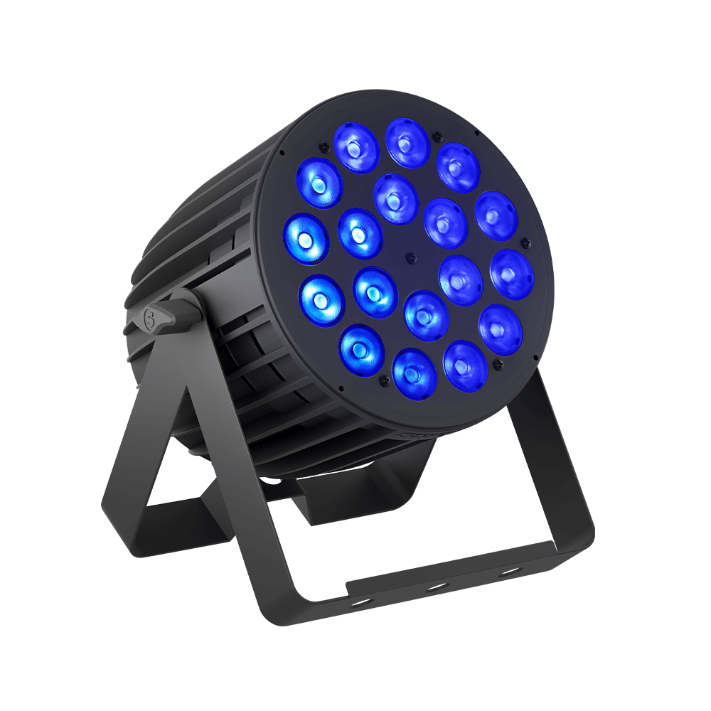 Big Aluminum Alloy 18x18W RGBWA+UV 6in1 LED Par Light