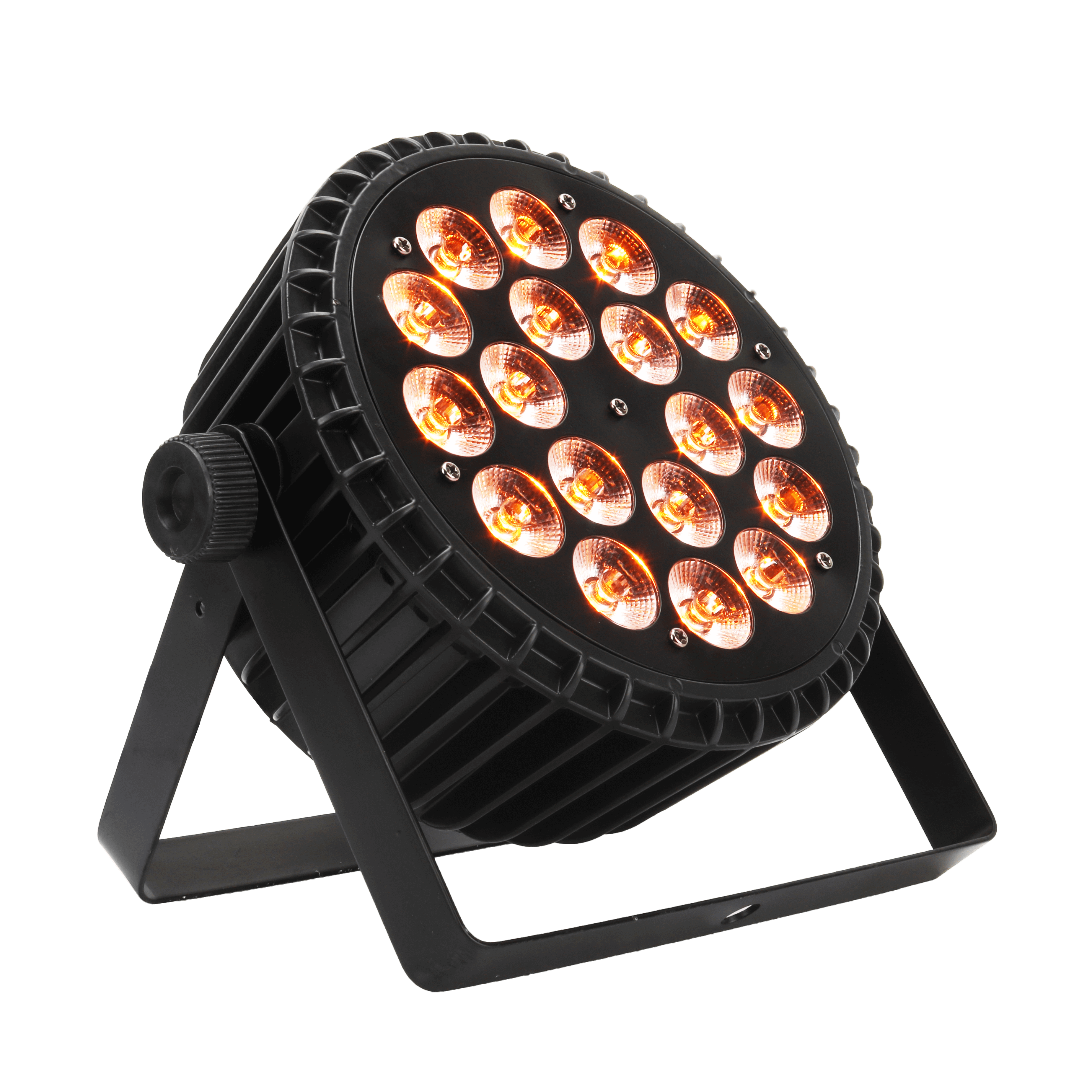 18x18W Aluminum Alloy LED Flat Par DMX512 DJ Par Cans Wash Light