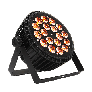 18x18W Aluminum Alloy LED Flat Par DMX512 DJ Par Cans Wash Light image 1