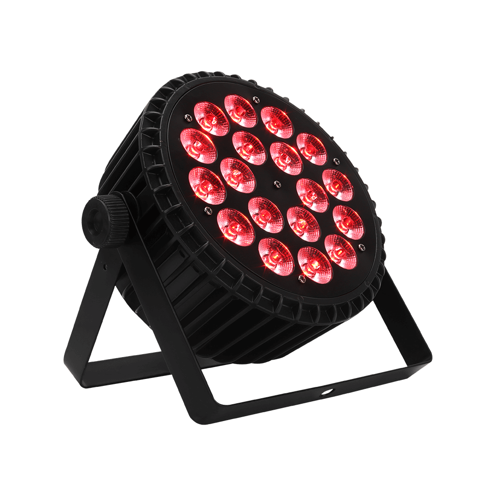 Aluminum Alloy 18x12W LED Flat Par RGBW 4in1 DMX512
