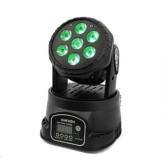 LED 7x12W Wash Moving Head Light image 1