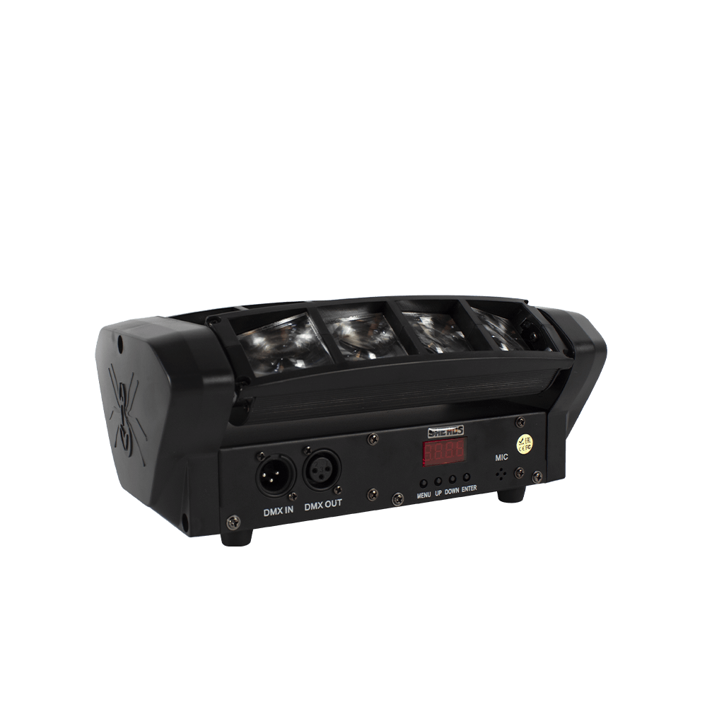 Mini LED RGBW Beam 8x6W Spider Light Moving Head Laser