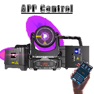 Constellaser APP Control 3W RGB Animation Scanner Laser Light Series image 1