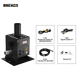 CO2 Jet Machine 12x3W RGB 3in1 image 1