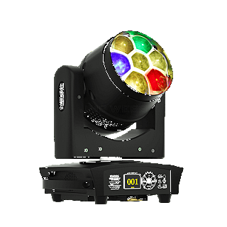 Mirror Rotation LED ZOOM & BEAM & WASH Small Bee Eye 7X40W RGBW Light With Point Control image 1