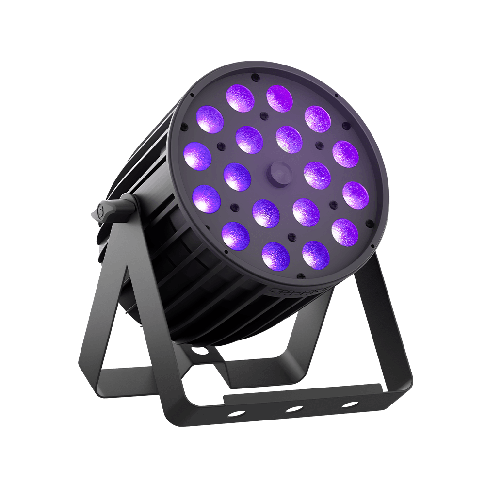 New Version LED Zoom & Wash Par 18x18W RGBWA UV 6in1 Light Big Aluminum Alloy