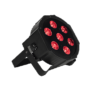 LED Flat Par 7x18W RGBWA UV image 1
