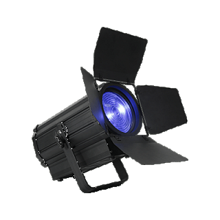 250W RGBW Spotlight with Barndoors & Pulse Strobe image 1