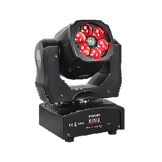 JMS WEBB 6x15W Laser & RGBW Beam Moving Head Light image 1