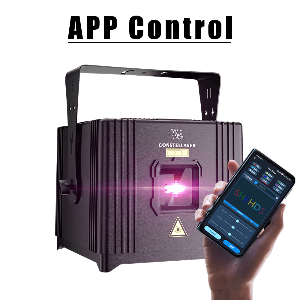 Constellaser APP Control 6W RGB Waterproof Animation Laser Light Non-rechargeable Integrated Housing