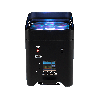 Wireless Battery LED Uplight 6x18W 6in1 RGBAW+UV image 1