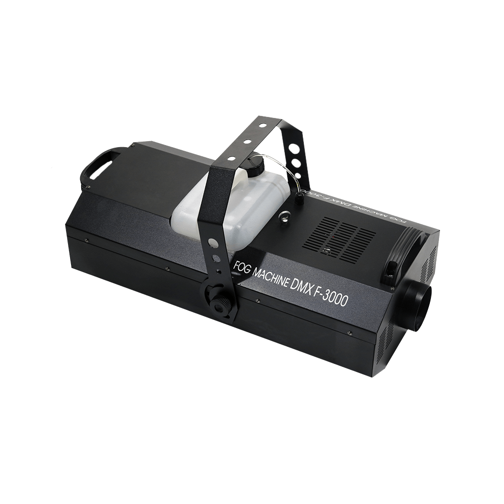 3000W Smoke & Fog Machine With Remote, Wire & DMX512 Control