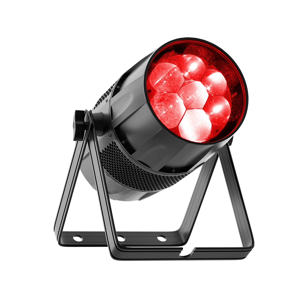 CORALPAR IP65 Waterproof LED Zoom & Wash Bee Eye 7x40W RGBW 4in1 Par Light
