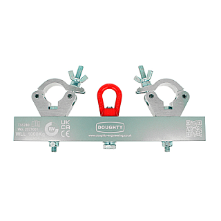 1000Kg Solid Hanging Truss Adaptors Silver image 1