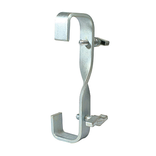Double Ended Hook Clamp with 90° Twist 225mm image 1