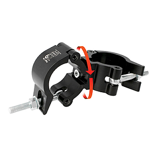 Mammoth Swivel Coupler Powder Coated Black image 1