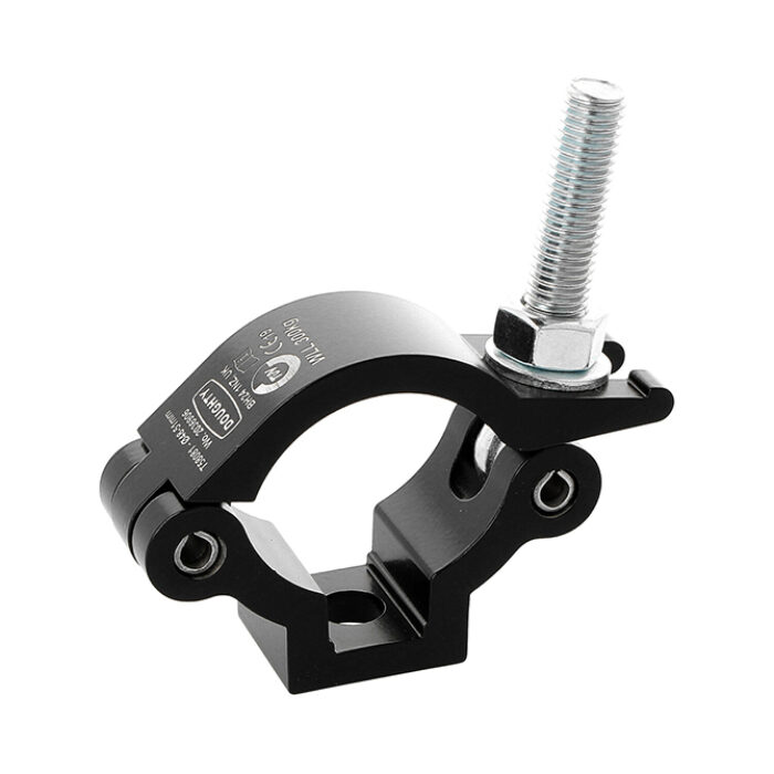 Slimline Lightweight Swivel Coupler Black