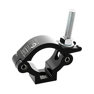 Slimline Lightweight Swivel Coupler Black image 1