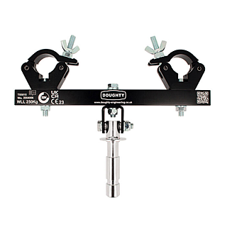 Solid Swivel Truss Adaptor Black image 1